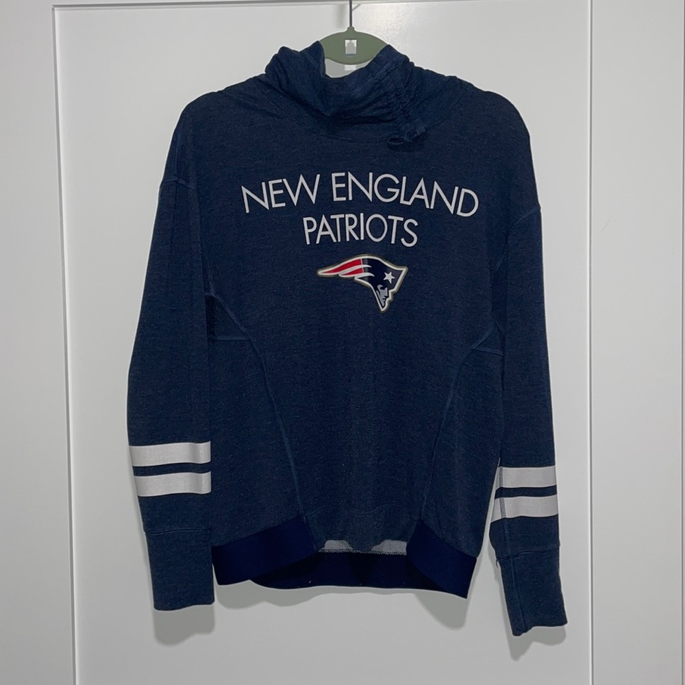 New England Patriots Turtleneck Long Sleeve Top